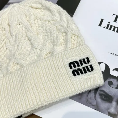 Cheap MIU MIU Hat and Scarf Set #1407499 Replica Wholesale [$64.00 USD] [ITEM#1407499] on Replica MIU MIU Hat and Scarf and Glove Set