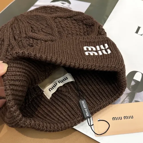 Cheap MIU MIU Hat and Scarf Set #1407500 Replica Wholesale [$64.00 USD] [ITEM#1407500] on Replica MIU MIU Hat and Scarf and Glove Set