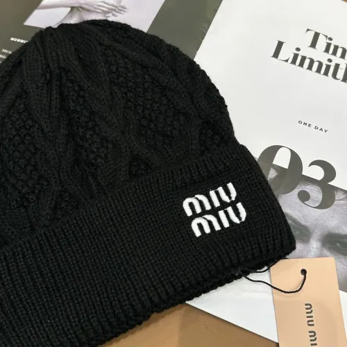 Cheap MIU MIU Hat and Scarf Set #1407502 Replica Wholesale [$64.00 USD] [ITEM#1407502] on Replica MIU MIU Hat and Scarf and Glove Set