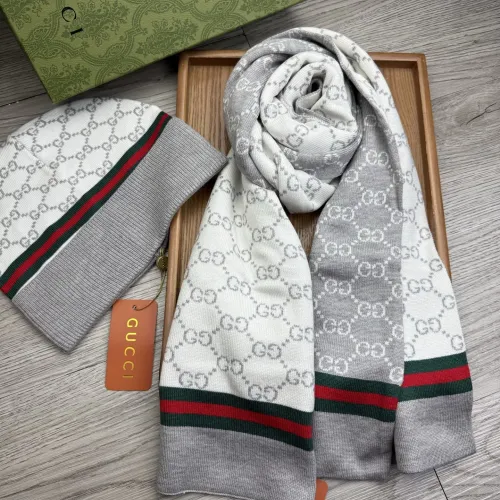 Cheap Gucci Hat and Scarf Set #1407503 Replica Wholesale [$52.00 USD] [ITEM#1407503] on Replica Gucci Hat and Scarf and Glove Set