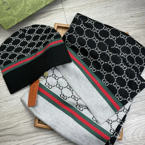 Cheap Gucci Hat and Scarf Set #1407504 Replica Wholesale [$52.00 USD] [ITEM#1407504] on Replica Gucci Hat and Scarf and Glove Set