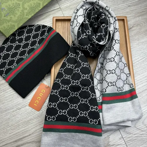 Cheap Gucci Hat and Scarf Set #1407504 Replica Wholesale [$52.00 USD] [ITEM#1407504] on Replica Gucci Hat and Scarf and Glove Set