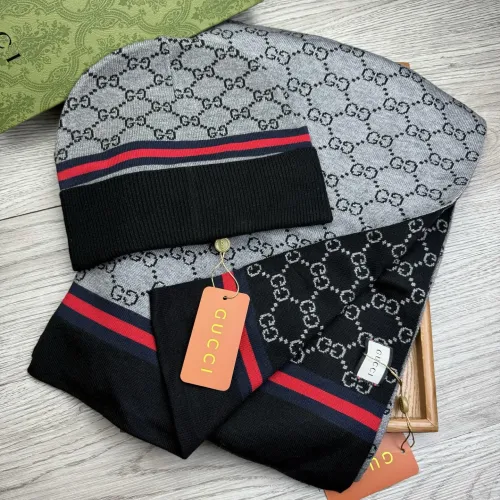 Gucci Hat and Scarf Set #1407505