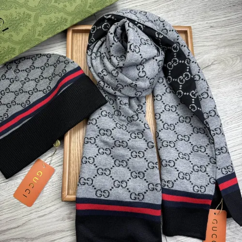 Cheap Gucci Hat and Scarf Set #1407505 Replica Wholesale [$52.00 USD] [ITEM#1407505] on Replica Gucci Hat and Scarf and Glove Set