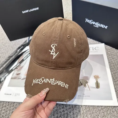 Cheap Yves Saint Laurent YSL Caps #1407507 Replica Wholesale [$25.00 USD] [ITEM#1407507] on Replica Yves Saint Laurent YSL Caps