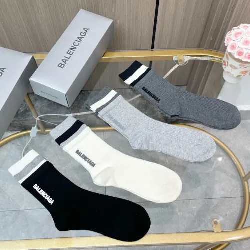 Cheap Balenciaga Socks #1407513 Replica Wholesale [$36.00 USD] [ITEM#1407513] on Replica Balenciaga Socks