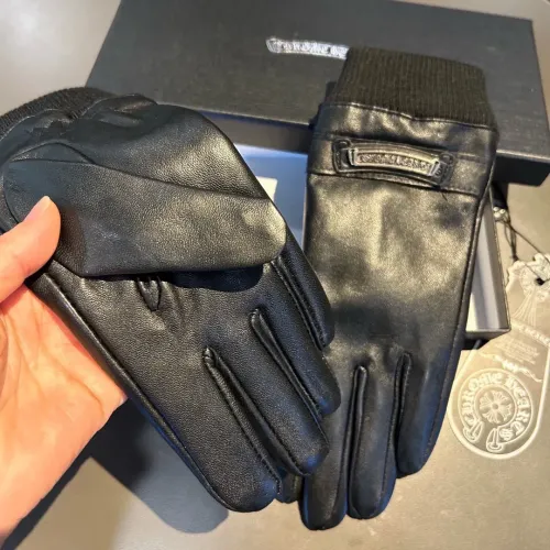 Cheap Chrome Hearts Gloves For Women #1407535 Replica Wholesale [$48.00 USD] [ITEM#1407535] on Replica Chrome Hearts Gloves