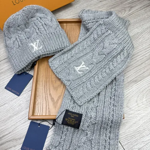 Cheap Louis Vuitton LV Hat and Scarf Set #1407582 Replica Wholesale [$52.00 USD] [ITEM#1407582] on Replica Louis Vuitton LV Hat and Scarf and Glove Set