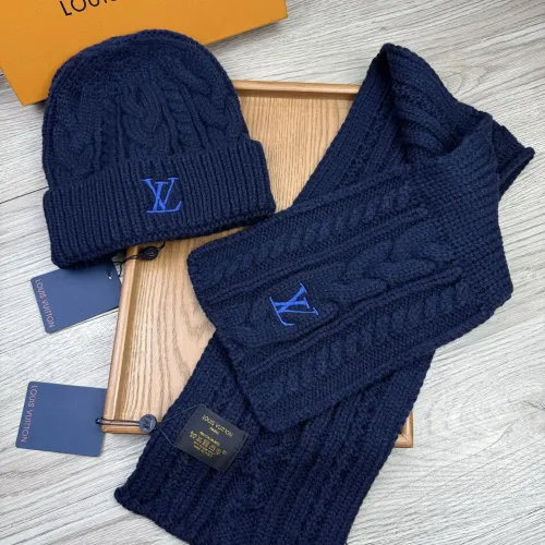 Cheap Louis Vuitton LV Hat and Scarf Set #1407583 Replica Wholesale [$52.00 USD] [ITEM#1407583] on Replica Louis Vuitton LV Hat and Scarf and Glove Set