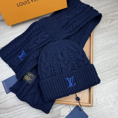 Cheap Louis Vuitton LV Hat and Scarf Set #1407583 Replica Wholesale [$52.00 USD] [ITEM#1407583] on Replica Louis Vuitton LV Hat and Scarf and Glove Set