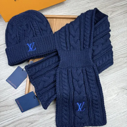 Cheap Louis Vuitton LV Hat and Scarf Set #1407583 Replica Wholesale [$52.00 USD] [ITEM#1407583] on Replica Louis Vuitton LV Hat and Scarf and Glove Set