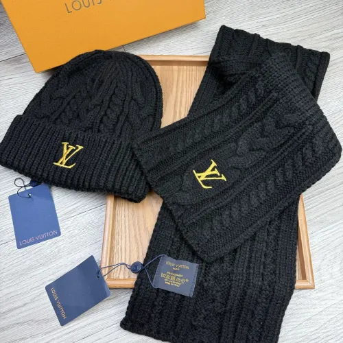 Cheap Louis Vuitton LV Hat and Scarf Set #1407584 Replica Wholesale [$52.00 USD] [ITEM#1407584] on Replica Louis Vuitton LV Hat and Scarf and Glove Set