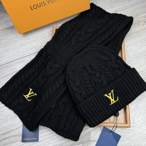 Cheap Louis Vuitton LV Hat and Scarf Set #1407584 Replica Wholesale [$52.00 USD] [ITEM#1407584] on Replica Louis Vuitton LV Hat and Scarf and Glove Set
