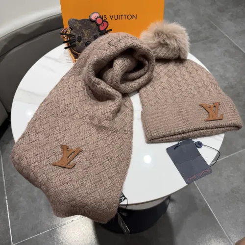 Cheap Louis Vuitton LV Hat and Scarf Set #1407586 Replica Wholesale [$68.00 USD] [ITEM#1407586] on Replica Louis Vuitton LV Hat and Scarf and Glove Set