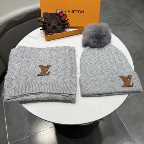 Cheap Louis Vuitton LV Hat and Scarf Set #1407587 Replica Wholesale [$68.00 USD] [ITEM#1407587] on Replica Louis Vuitton LV Hat and Scarf and Glove Set