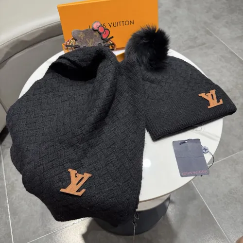 Cheap Louis Vuitton LV Hat and Scarf Set #1407588 Replica Wholesale [$68.00 USD] [ITEM#1407588] on Replica Louis Vuitton LV Hat and Scarf and Glove Set