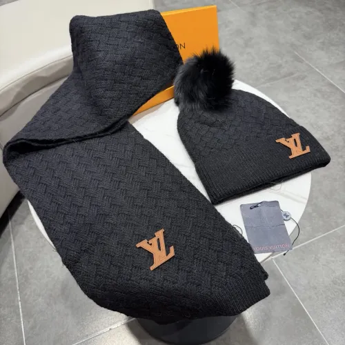Cheap Louis Vuitton LV Hat and Scarf Set #1407588 Replica Wholesale [$68.00 USD] [ITEM#1407588] on Replica Louis Vuitton LV Hat and Scarf and Glove Set