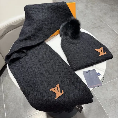 Cheap Louis Vuitton LV Hat and Scarf Set #1407588 Replica Wholesale [$68.00 USD] [ITEM#1407588] on Replica Louis Vuitton LV Hat and Scarf and Glove Set