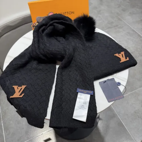 Cheap Louis Vuitton LV Hat and Scarf Set #1407588 Replica Wholesale [$68.00 USD] [ITEM#1407588] on Replica Louis Vuitton LV Hat and Scarf and Glove Set