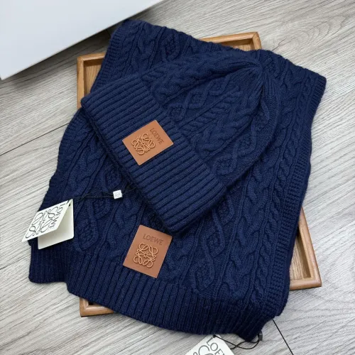 Cheap LOEWE Hat and Scarf Set #1407596 Replica Wholesale [$52.00 USD] [ITEM#1407596] on Replica LOEWE Hat and Scarf and Glove Set