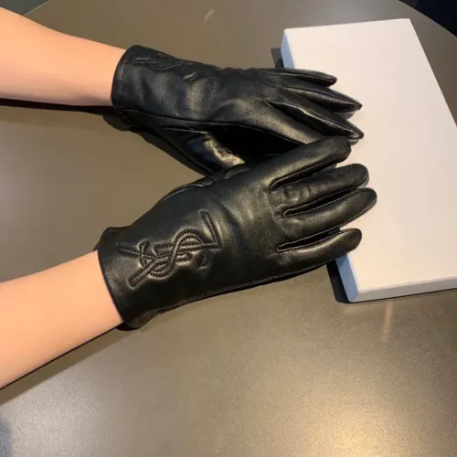 Cheap Yves Saint Laurent Gloves For Women #1407598 Replica Wholesale [$42.00 USD] [ITEM#1407598] on Replica Yves Saint Laurent Gloves