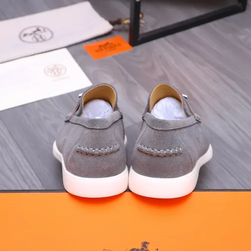 Cheap Hermes Leather Shoes For Men #1407760 Replica Wholesale [$102.00 USD] [ITEM#1407760] on Replica Hermes Leather Shoes