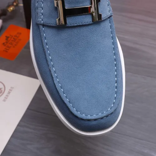 Cheap Hermes Leather Shoes For Men #1407761 Replica Wholesale [$102.00 USD] [ITEM#1407761] on Replica Hermes Leather Shoes