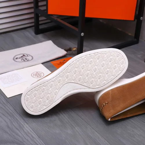 Cheap Hermes Leather Shoes For Men #1407762 Replica Wholesale [$102.00 USD] [ITEM#1407762] on Replica Hermes Leather Shoes