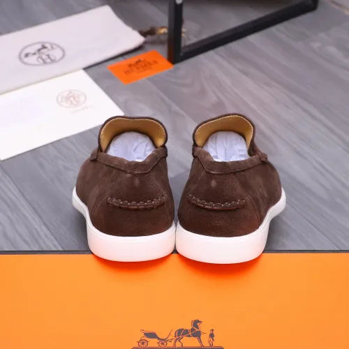 Cheap Hermes Leather Shoes For Men #1407763 Replica Wholesale [$102.00 USD] [ITEM#1407763] on Replica Hermes Leather Shoes