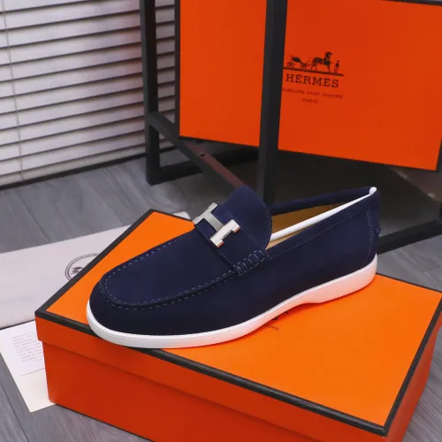 Cheap Hermes Leather Shoes For Men #1407765 Replica Wholesale [$102.00 USD] [ITEM#1407765] on Replica Hermes Leather Shoes