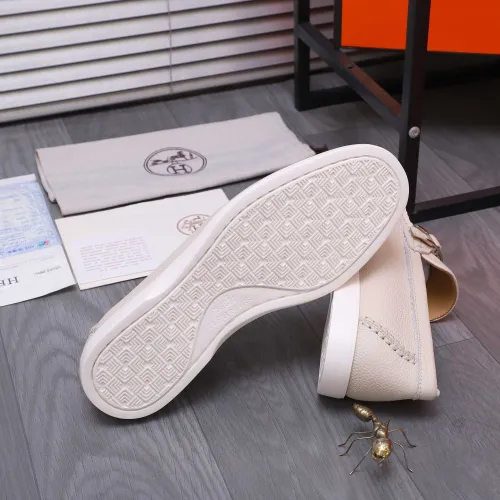 Cheap Hermes Leather Shoes For Men #1407767 Replica Wholesale [$102.00 USD] [ITEM#1407767] on Replica Hermes Leather Shoes