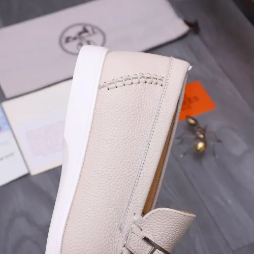 Cheap Hermes Leather Shoes For Men #1407767 Replica Wholesale [$102.00 USD] [ITEM#1407767] on Replica Hermes Leather Shoes