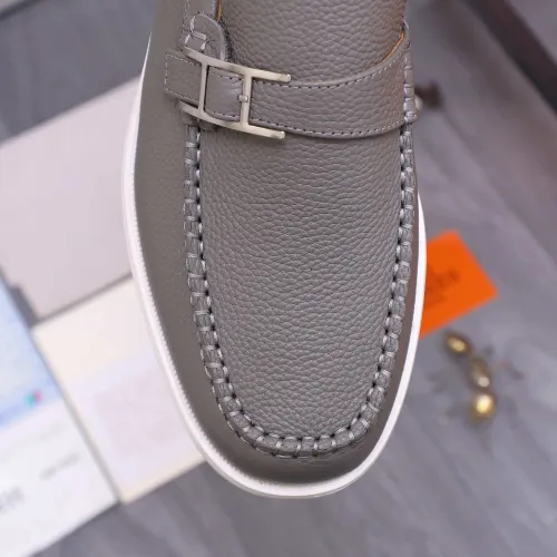 Cheap Hermes Leather Shoes For Men #1407769 Replica Wholesale [$102.00 USD] [ITEM#1407769] on Replica Hermes Leather Shoes