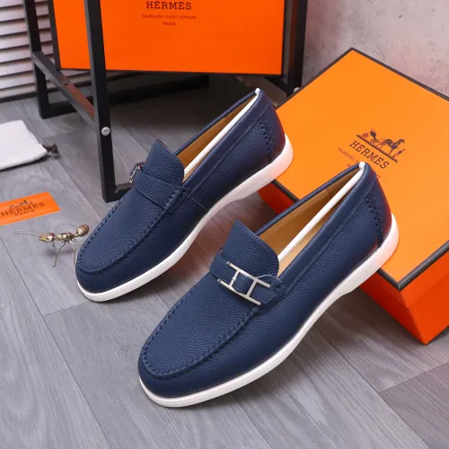 Cheap Hermes Leather Shoes For Men #1407770 Replica Wholesale [$102.00 USD] [ITEM#1407770] on Replica Hermes Leather Shoes