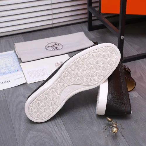 Cheap Hermes Leather Shoes For Men #1407771 Replica Wholesale [$102.00 USD] [ITEM#1407771] on Replica Hermes Leather Shoes