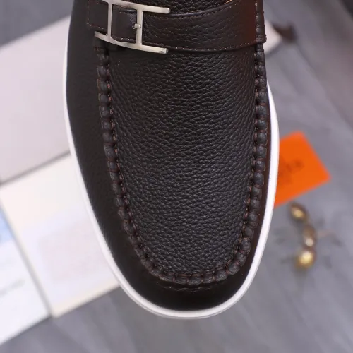 Cheap Hermes Leather Shoes For Men #1407771 Replica Wholesale [$102.00 USD] [ITEM#1407771] on Replica Hermes Leather Shoes