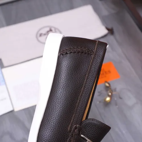 Cheap Hermes Leather Shoes For Men #1407771 Replica Wholesale [$102.00 USD] [ITEM#1407771] on Replica Hermes Leather Shoes