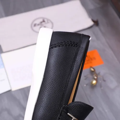 Cheap Hermes Leather Shoes For Men #1407775 Replica Wholesale [$102.00 USD] [ITEM#1407775] on Replica Hermes Leather Shoes