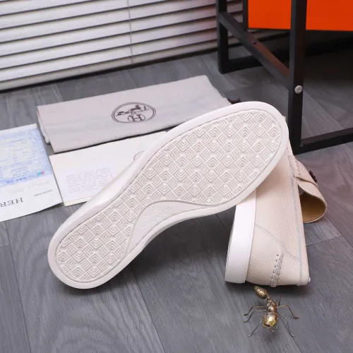 Cheap Hermes Leather Shoes For Men #1407778 Replica Wholesale [$102.00 USD] [ITEM#1407778] on Replica Hermes Leather Shoes