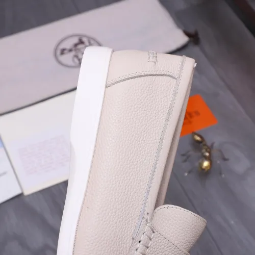 Cheap Hermes Leather Shoes For Men #1407778 Replica Wholesale [$102.00 USD] [ITEM#1407778] on Replica Hermes Leather Shoes