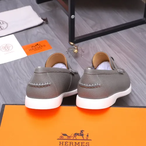 Cheap Hermes Leather Shoes For Men #1407782 Replica Wholesale [$102.00 USD] [ITEM#1407782] on Replica Hermes Leather Shoes