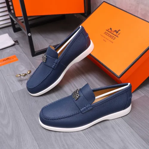 Cheap Hermes Leather Shoes For Men #1407785 Replica Wholesale [$102.00 USD] [ITEM#1407785] on Replica Hermes Leather Shoes