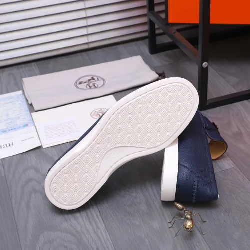 Cheap Hermes Leather Shoes For Men #1407785 Replica Wholesale [$102.00 USD] [ITEM#1407785] on Replica Hermes Leather Shoes