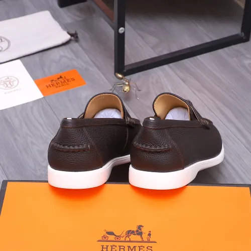 Cheap Hermes Leather Shoes For Men #1407786 Replica Wholesale [$102.00 USD] [ITEM#1407786] on Replica Hermes Leather Shoes