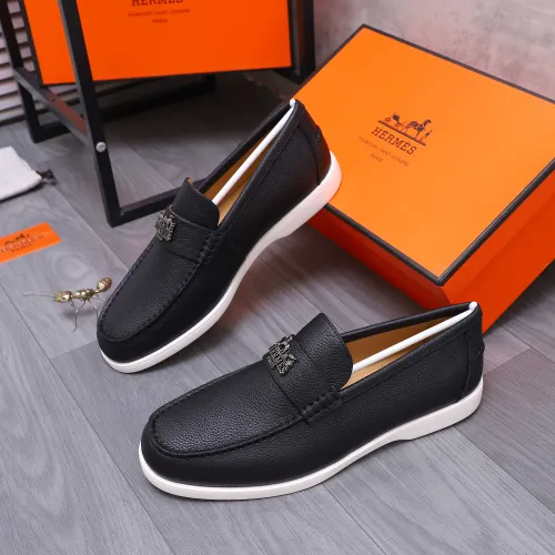 Cheap Hermes Leather Shoes For Men #1407787 Replica Wholesale [$102.00 USD] [ITEM#1407787] on Replica Hermes Leather Shoes