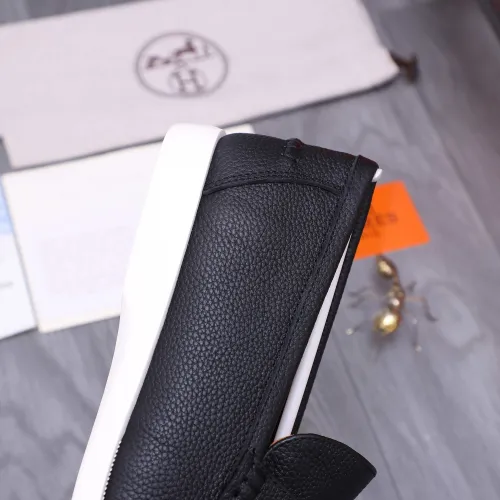 Cheap Hermes Leather Shoes For Men #1407787 Replica Wholesale [$102.00 USD] [ITEM#1407787] on Replica Hermes Leather Shoes