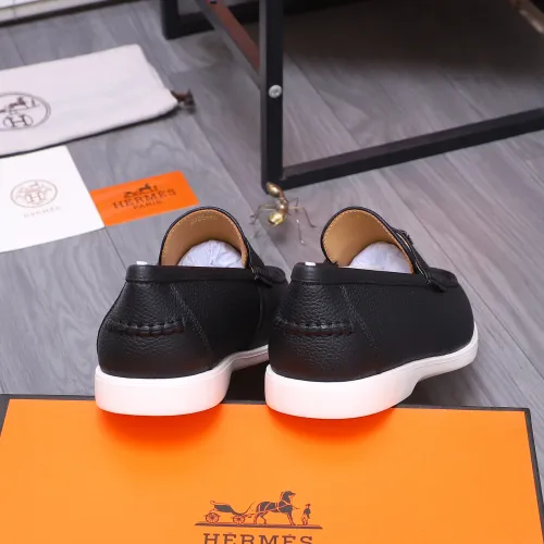 Cheap Hermes Leather Shoes For Men #1407787 Replica Wholesale [$102.00 USD] [ITEM#1407787] on Replica Hermes Leather Shoes