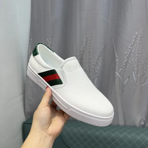 Cheap Gucci Casual Shoes For Men #1407834 Replica Wholesale [$76.00 USD] [ITEM#1407834] on Replica Gucci Casual Shoes