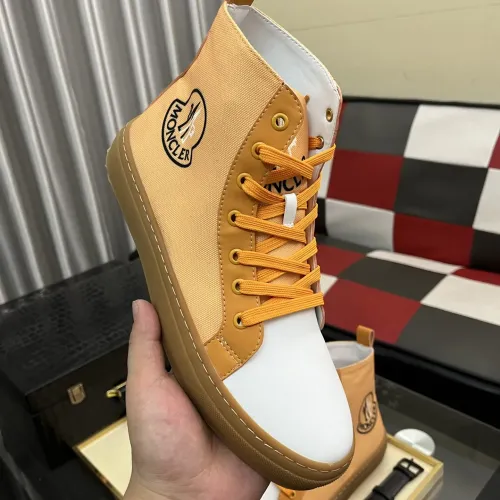 Cheap Moncler High Tops Shoes For Men #1407839 Replica Wholesale [$85.00 USD] [ITEM#1407839] on Replica Moncler High Tops Shoes