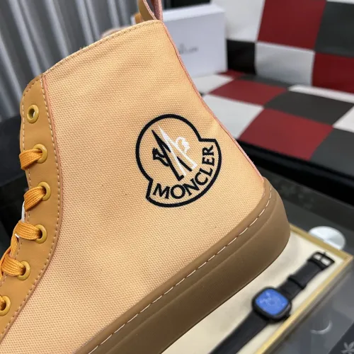 Cheap Moncler High Tops Shoes For Men #1407839 Replica Wholesale [$85.00 USD] [ITEM#1407839] on Replica Moncler High Tops Shoes